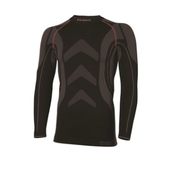 Koszulka długi rękaw - Bielizna podbarierowa Brubeck Protect trudnopalna/antystatyczna